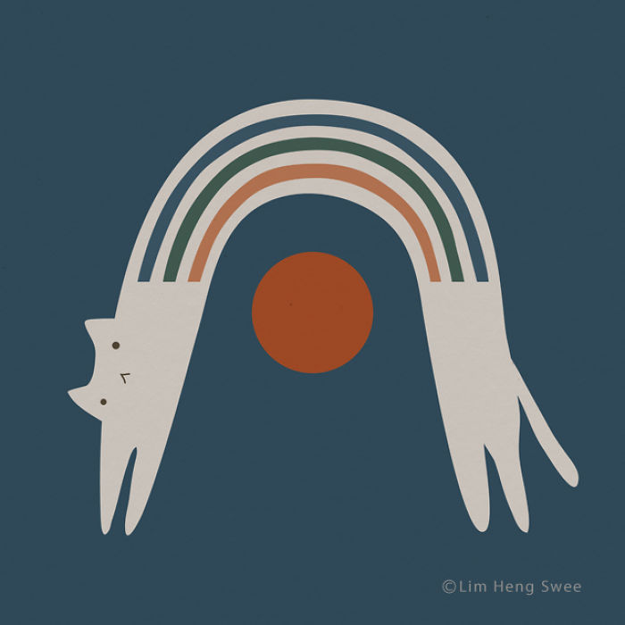 My 22 Minimal Landscape Illustrations For Art And Cat Lovers My 22 Minimal Landscape Illustrations For Art And Cat Lovers