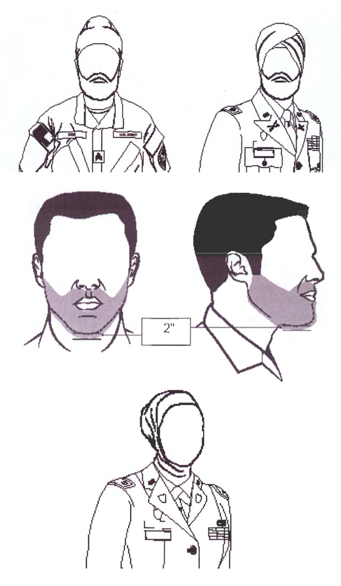 US Air Force Updated Its Uniform Dress Code To Include Beards, Turbans, And Hijabs US Air Force Updated Its Uniform Dress Code To Include Beards, Turbans, And Hijabs