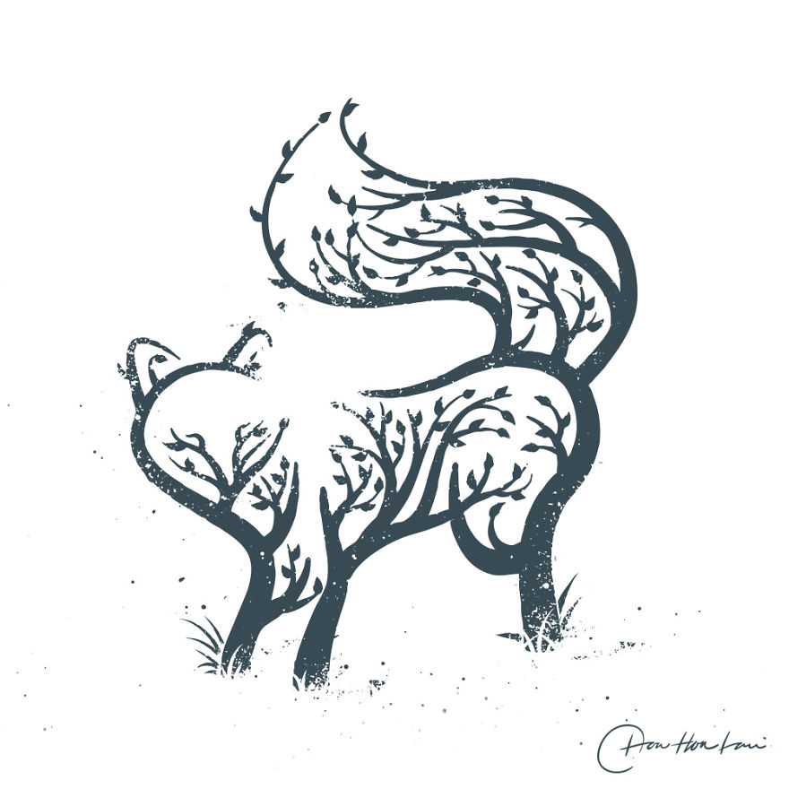 I Created A Tree Animal Illustrations To Help The Imagination Of Kids Run Wild I Created A Tree Animal Illustrations To Help The Imagination Of Kids Run Wild