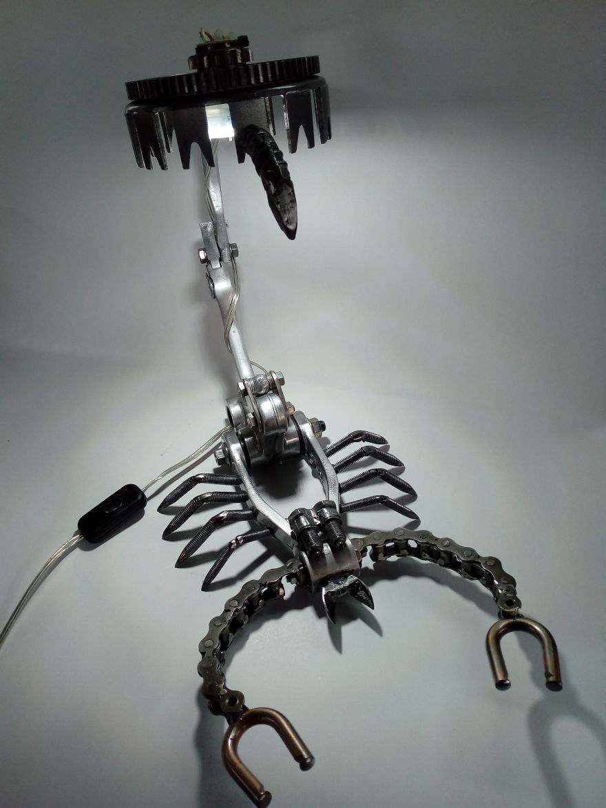 I Create Metal Sculptures From Things You Throw In The Garbage (10 Pics)