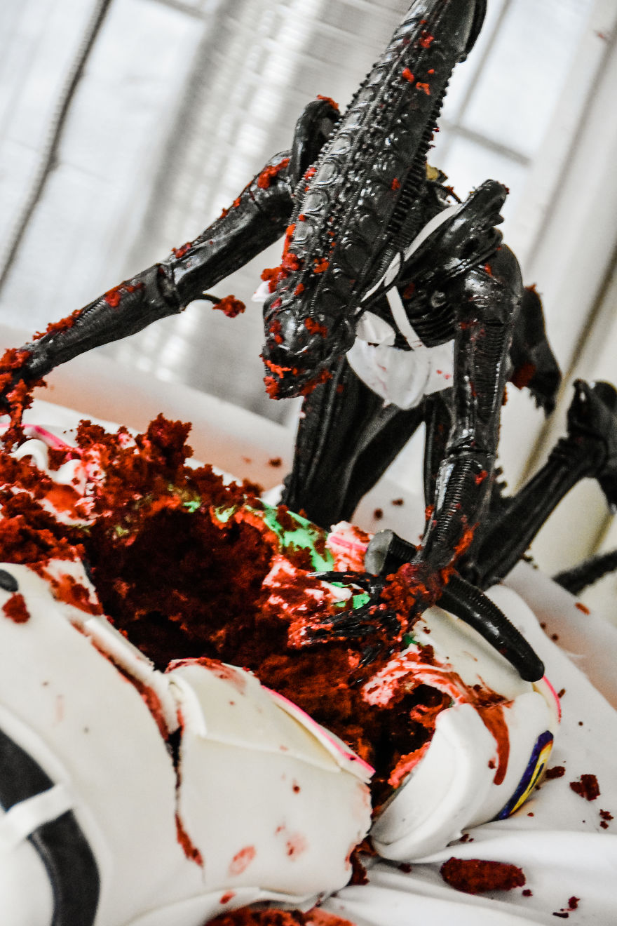 The Alien Maternity Photoshoot Xenomorph Turns One The Alien Maternity Photoshoot Xenomorph Turns One