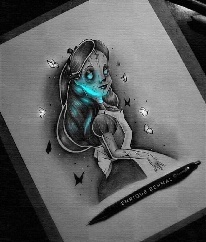 Mexican Artist Uses Unique Technique To Make His Drawings Glow, And The Result Is Mesmerizing Mexican Artist Uses Unique Technique To Make His Drawings Glow, And The Result Is Mesmerizing