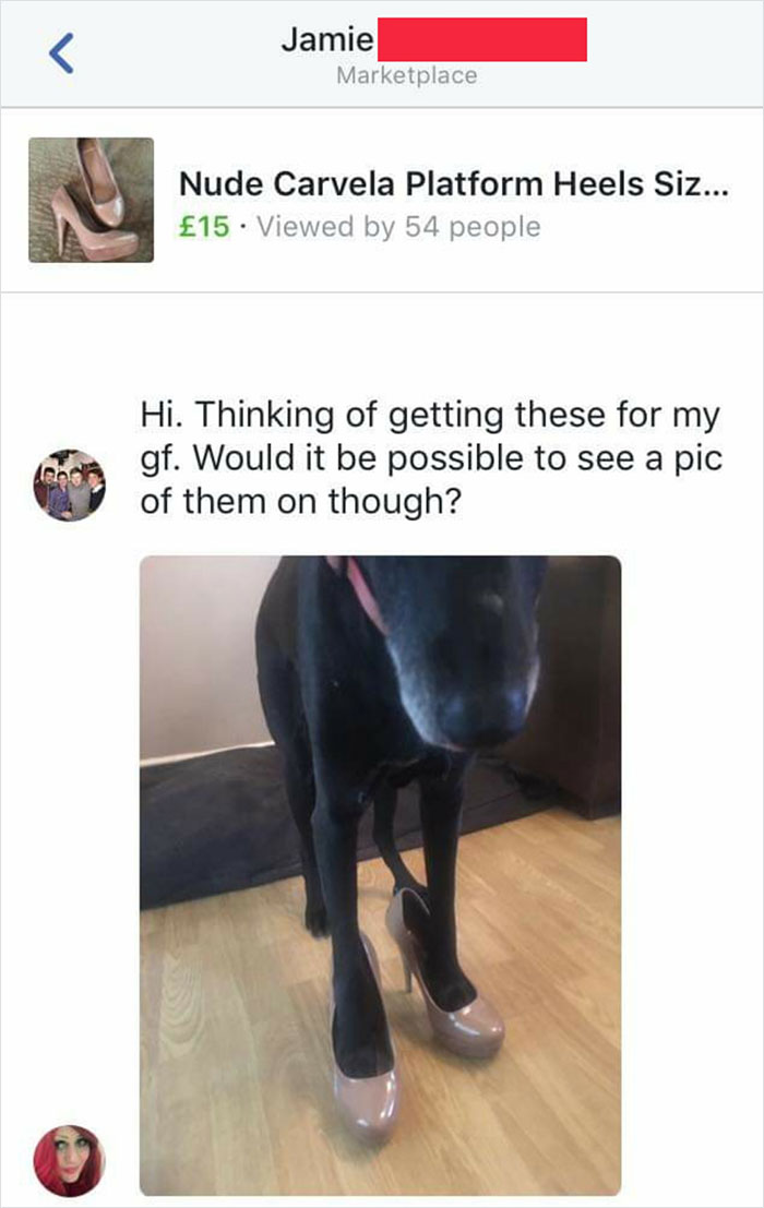 Woman Shares How She Deals With Creeps Who Pretend They’re Interested In Buying Shoes Just To See Her Legs Woman Shares How She Deals With Creeps Who Pretend They’re Interested In Buying Shoes Just To See Her Legs