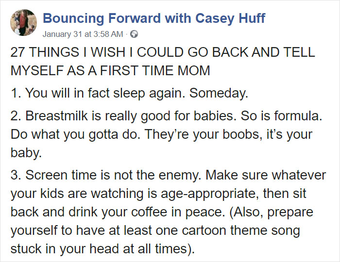 Mom Lists 27 Things She Wishes She Knew Before Having Kids, And Parents Are Applauding Her Mom Lists 27 Things She Wishes She Knew Before Having Kids, And Parents Are Applauding Her