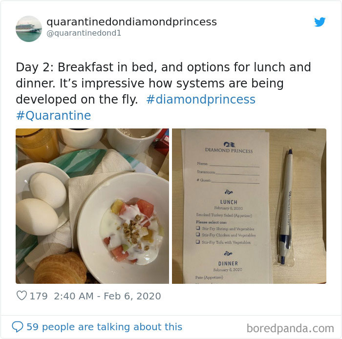 People Quarantined On The “Coronavirus Cruise Ship” Share What It’s Really Like (30 Posts) People Quarantined On The “Coronavirus Cruise Ship” Share What It’s Really Like (30 Posts)