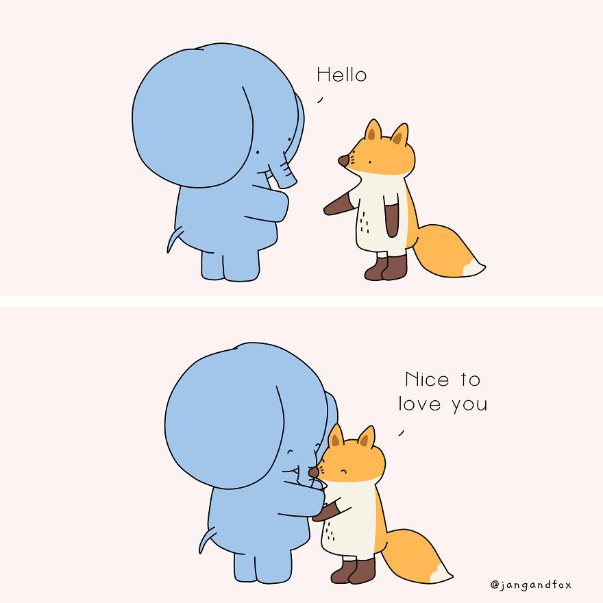 My 47 Comics Show How People Around Me Express Their Love Every Day My 47 Comics Show How People Around Me Express Their Love Every Day