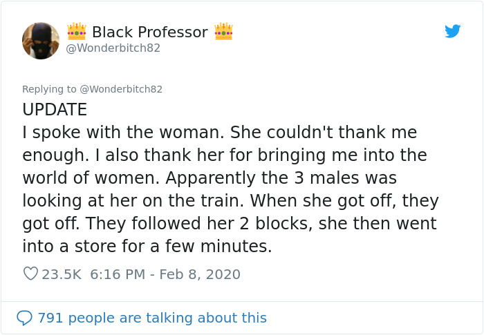 Woman Gets Followed Home By Three Strangers, Hugs This Black Guy And Asks Him To Help Her Woman Gets Followed Home By Three Strangers, Hugs This Black Guy And Asks Him To Help Her