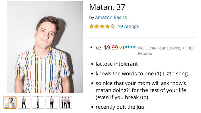 Amazon Dating: Parody Website ‘Sells’ Hot Singles Near You, And Their Bios And Reviews Are Hilarious