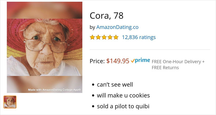 Amazon Dating: Parody Website ‘Sells’ Hot Singles Near You, And Their Bios And Reviews Are Hilarious