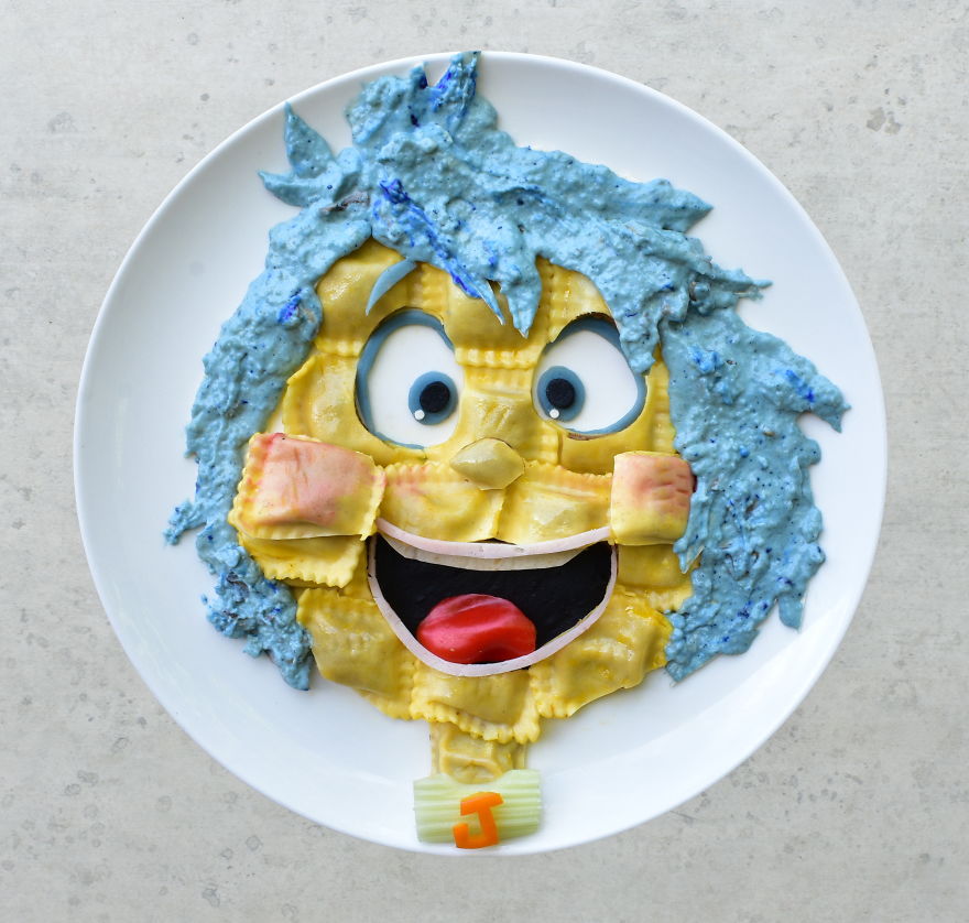 5 Years Ago, I Started Turning My Son’s Healthy Meals Into Cartoon Characters, Here Are 28 Of My New Mouth-Watering Creations 5 Years Ago, I Started Turning My Son’s Healthy Meals Into Cartoon Characters, Here Are 28 Of My New Mouth-Watering Creations