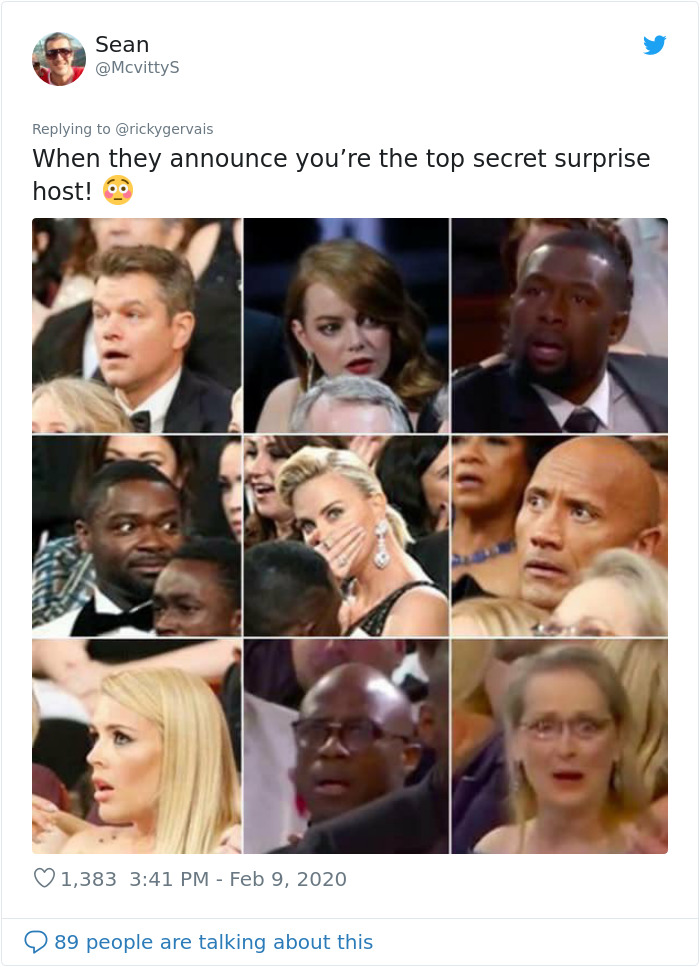 Someone Asks Ricky Gervais For His Opinion On The Oscars, The Comedian Doesn’t Hold Back And Roasts Celebs Once Again Someone Asks Ricky Gervais For His Opinion On The Oscars, The Comedian Doesn’t Hold Back And Roasts Celebs Once Again