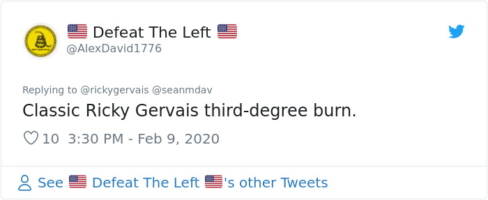 Someone Asks Ricky Gervais For His Opinion On The Oscars, The Comedian Doesn’t Hold Back And Roasts Celebs Once Again Someone Asks Ricky Gervais For His Opinion On The Oscars, The Comedian Doesn’t Hold Back And Roasts Celebs Once Again