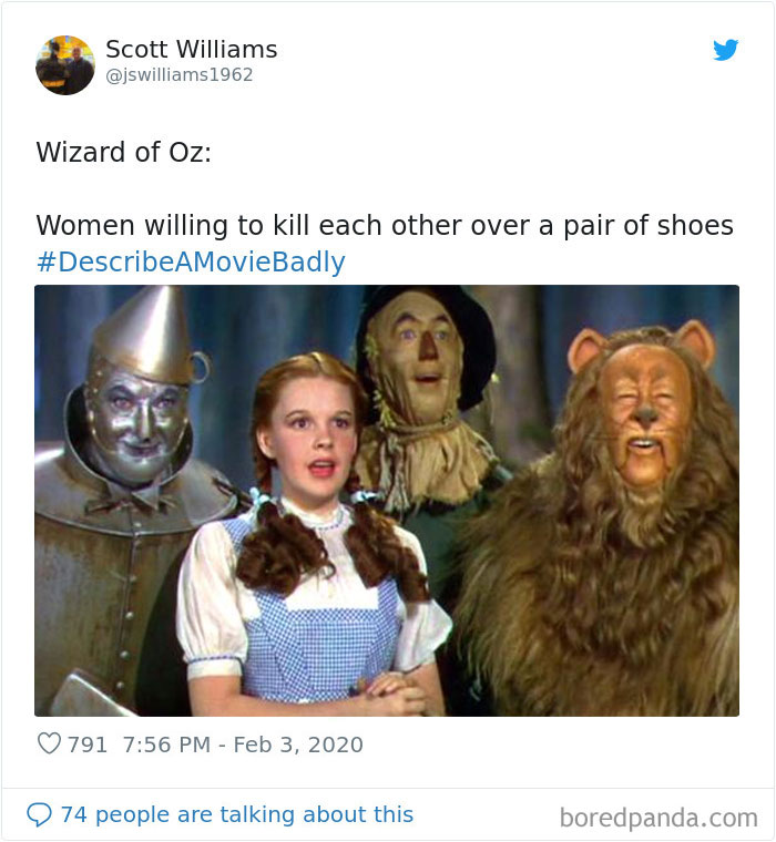 Jimmy Fallon Asks People To Sum Up Famous Movies Badly, And Twitter Delivers (35 Pics) Jimmy Fallon Asks People To Sum Up Famous Movies Badly, And Twitter Delivers (35 Pics)