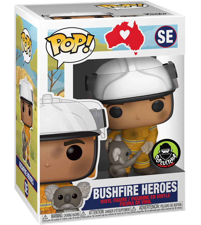 Australian Firefighters Honored With Their Own Funko Pop Figures To Raise Funds For Animals Impacted By Bushfires Australian Firefighters Honored With Their Own Funko Pop Figures To Raise Funds For Animals Impacted By Bushfires