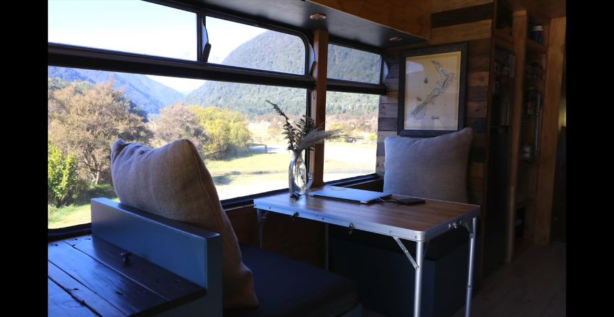 This Inspiring Couple Quit Their 9-5 Jobs To Live & Travel In A DIY Off-Grid School Bus Conversion This Inspiring Couple Quit Their 9-5 Jobs To Live & Travel In A DIY Off-Grid School Bus Conversion