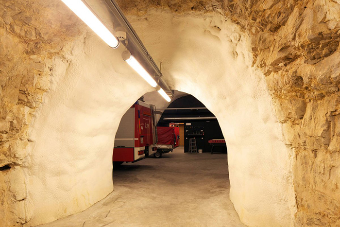 People On The Internet Are Comparing This Badass Fire Station In Northern Italy To A Villain Hideout People On The Internet Are Comparing This Badass Fire Station In Northern Italy To A Villain Hideout