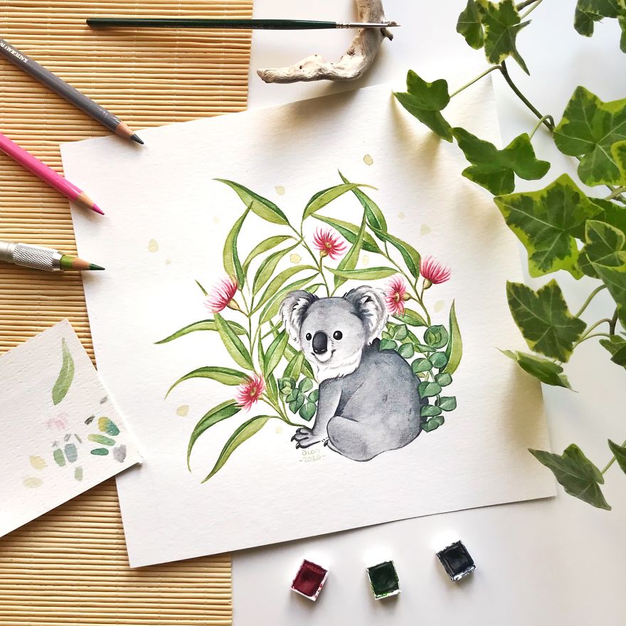 I Paint Cute Watercolor Pet Portraits I Paint Cute Watercolor Pet Portraits