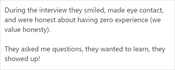This Woman Hires A Gen-z Candidate With No Experience, Explains How She Made This Decision This Woman Hires A Gen-z Candidate With No Experience, Explains How She Made This Decision