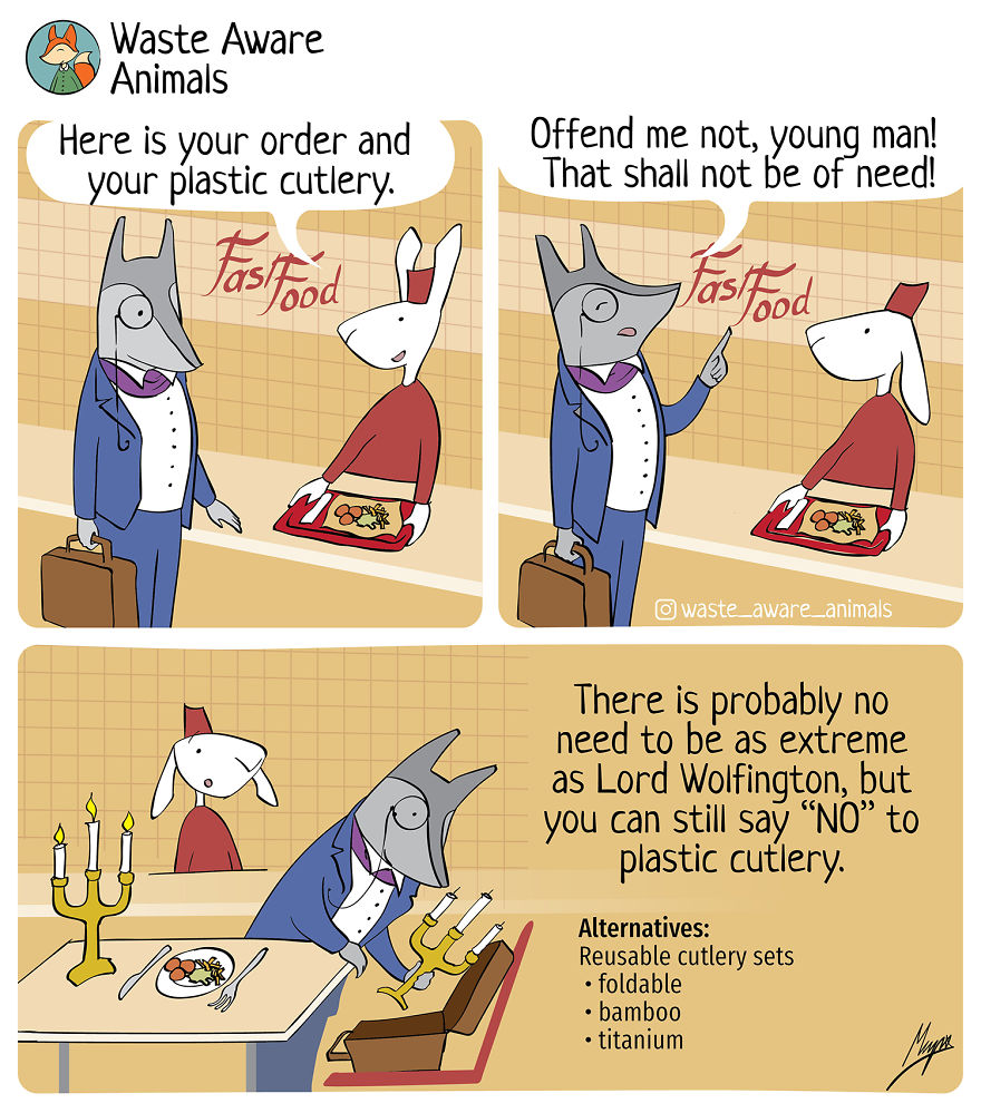 I Dream Of Living A Zero-Waste Life, Here Are The Struggles I Face (31 Comics) I Dream Of Living A Zero-Waste Life, Here Are The Struggles I Face (31 Comics)