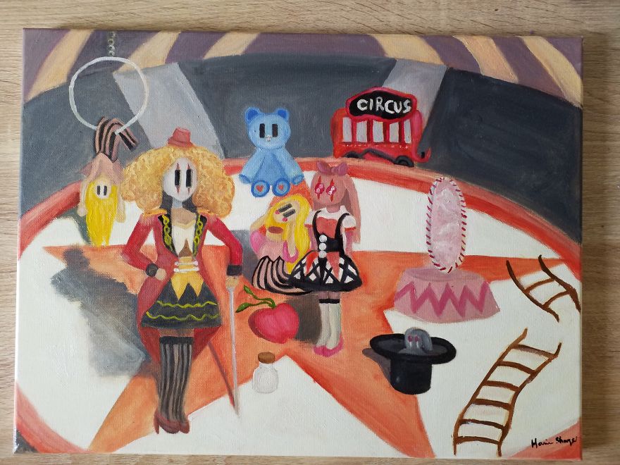 I Turn My Lucid Dreams Into Whimsical Paintings I Turn My Lucid Dreams Into Whimsical Paintings