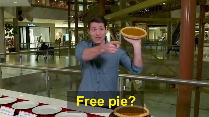 Guy Explains America’s Wealth Inequality Using A Pie And People Are Mad Guy Explains America’s Wealth Inequality Using A Pie And People Are Mad