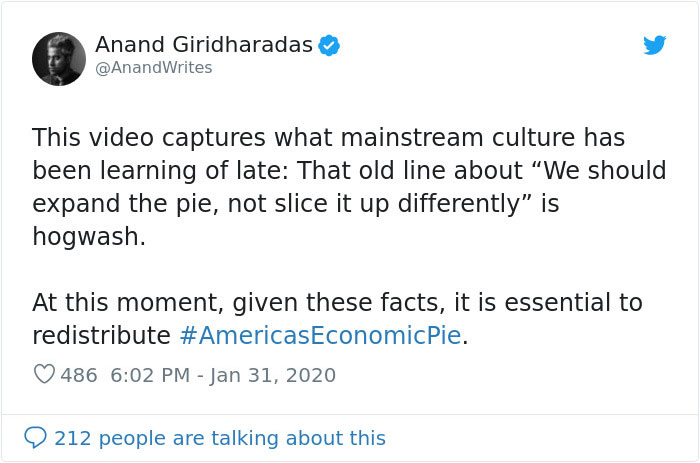 Guy Explains America’s Wealth Inequality Using A Pie And People Are Mad Guy Explains America’s Wealth Inequality Using A Pie And People Are Mad