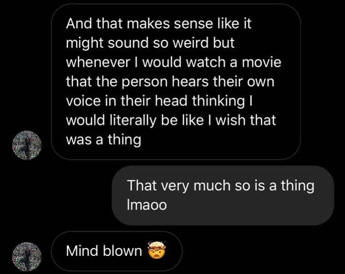 Guy Finds Out Not Everyone Has An Internal Monologue With Themselves And It Ruins His Day