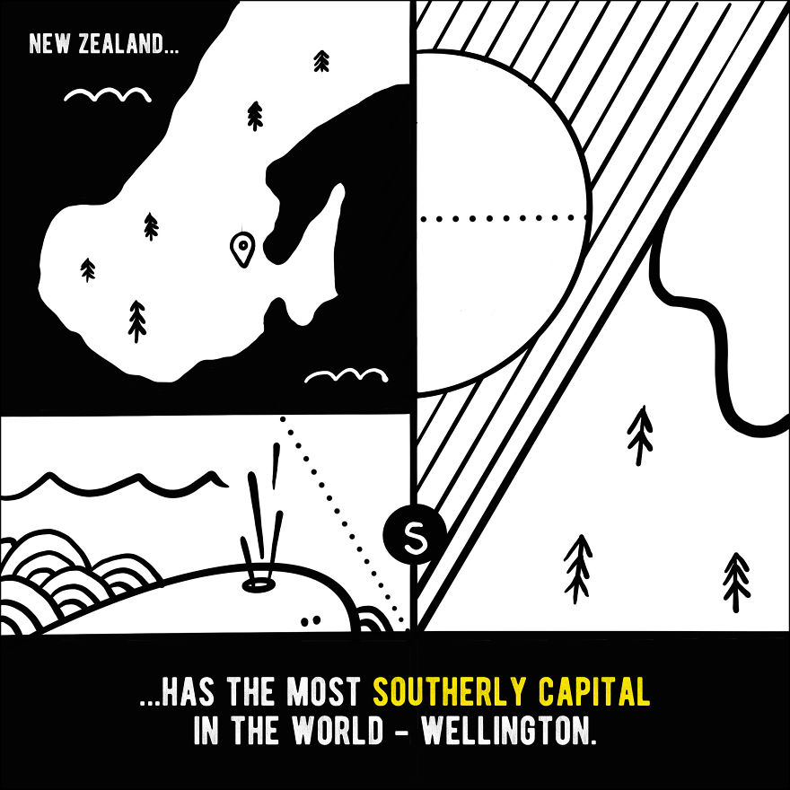 We Illustrated 20 Interesting Facts About New Zealand That You Probably Didn’t Know We Illustrated 20 Interesting Facts About New Zealand That You Probably Didn’t Know