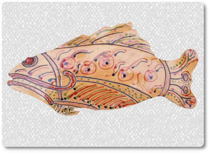I Create Fish Ceramic Wall Decor I Create Fish Ceramic Wall Decor