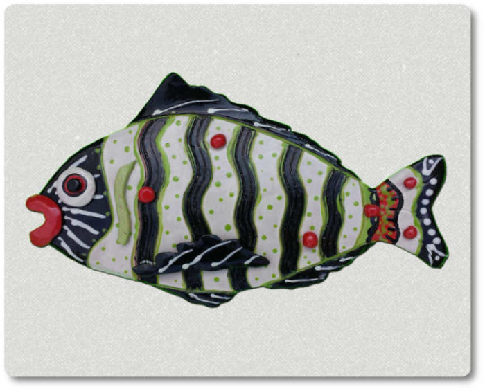 I Create Fish Ceramic Wall Decor I Create Fish Ceramic Wall Decor
