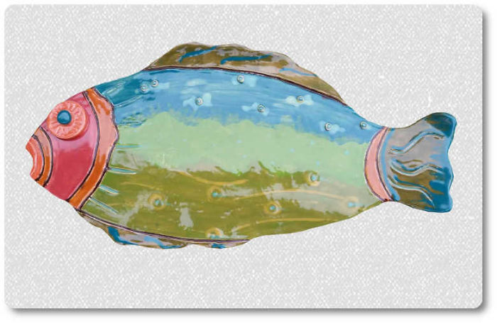 I Create Fish Ceramic Wall Decor I Create Fish Ceramic Wall Decor