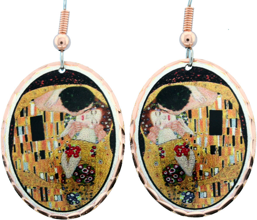 I Create Art Jewelry Inspired By Gustav Klimt&#8217;s Famous Paintings