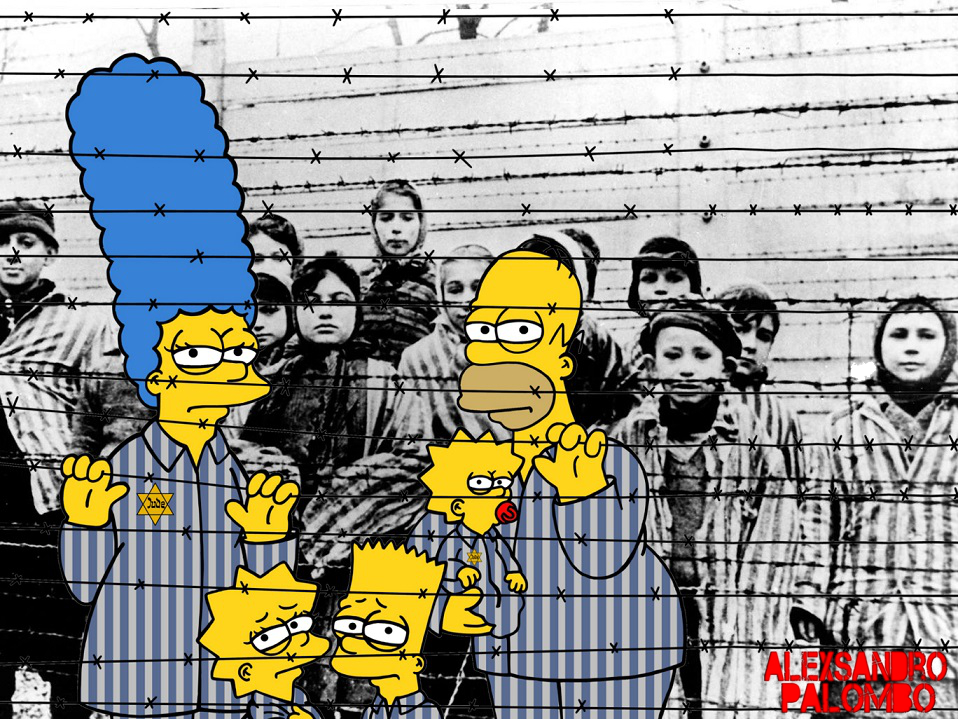 ‘The Simpsons Go To Auschwitz’ Is This Artist’s Call To Reflection For New Generations ‘The Simpsons Go To Auschwitz’ Is This Artist’s Call To Reflection For New Generations