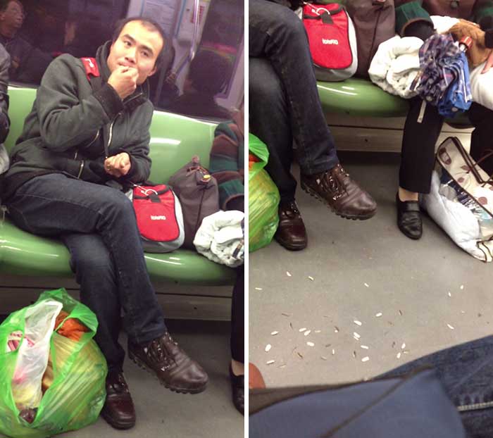 People Are Shaming Jerks They Meet On The Subway By Posting These 30 Pics Online People Are Shaming Jerks They Meet On The Subway By Posting These 30 Pics Online