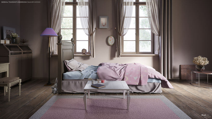 Interior Designers Show How 6 Iconic Cartoon Characters’ Bedrooms Would Look In Real Life Interior Designers Show How 6 Iconic Cartoon Characters’ Bedrooms Would Look In Real Life