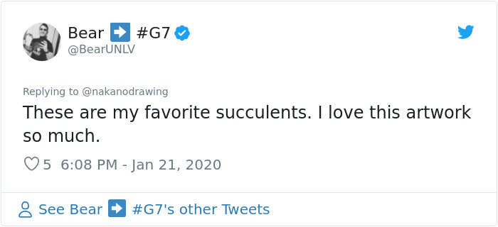 Artist Proves There’s No Boundaries To Creativity By Turning Bear’s Paw Succulent Into An Adorable Character Artist Proves There’s No Boundaries To Creativity By Turning Bear’s Paw Succulent Into An Adorable Character