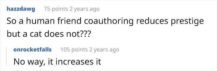 In 1975, This Cat Became A Co-Author Of An Academic Physics Paper On Atomic Behavior At Different Temperatures In 1975, This Cat Became A Co-Author Of An Academic Physics Paper On Atomic Behavior At Different Temperatures