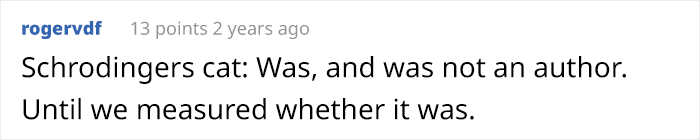 In 1975, This Cat Became A Co-Author Of An Academic Physics Paper On Atomic Behavior At Different Temperatures In 1975, This Cat Became A Co-Author Of An Academic Physics Paper On Atomic Behavior At Different Temperatures