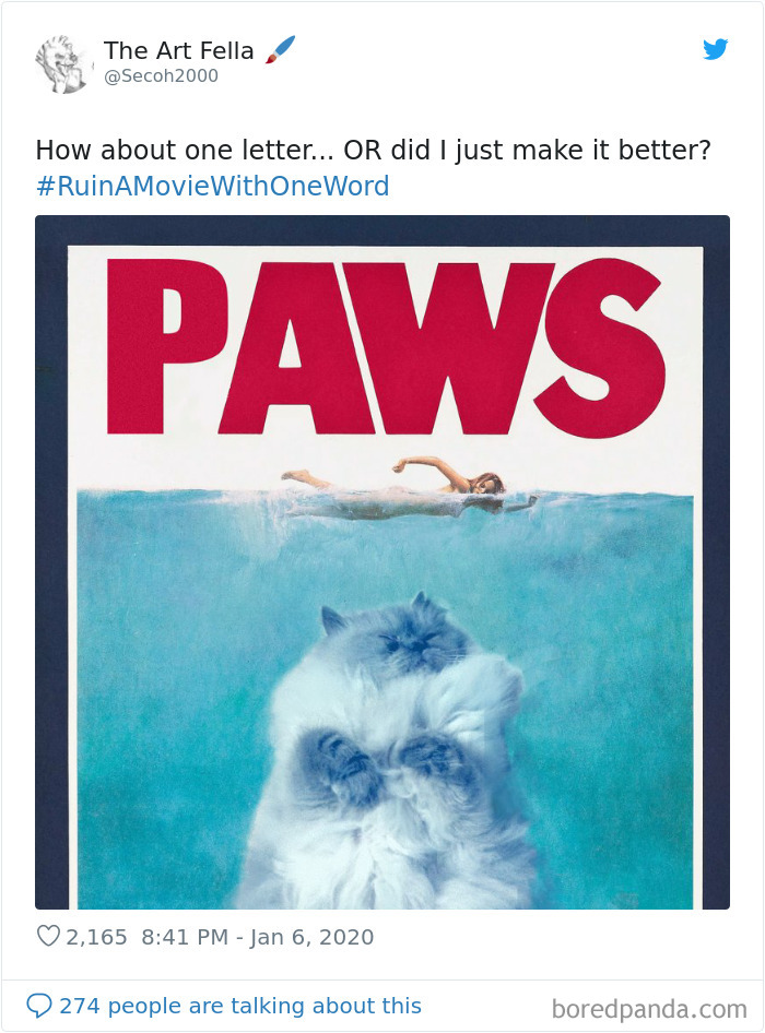 Jimmy Fallon Asks People To Ruin Movies With One Word And Here Are 55 Hilarious Responses Jimmy Fallon Asks People To Ruin Movies With One Word And Here Are 55 Hilarious Responses