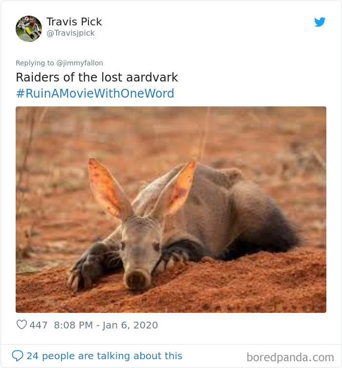 Jimmy Fallon Asks People To Ruin Movies With One Word And Here Are 55 Hilarious Responses Jimmy Fallon Asks People To Ruin Movies With One Word And Here Are 55 Hilarious Responses