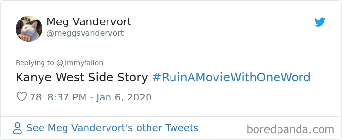 Jimmy Fallon Asks People To Ruin Movies With One Word And Here Are 55 Hilarious Responses Jimmy Fallon Asks People To Ruin Movies With One Word And Here Are 55 Hilarious Responses