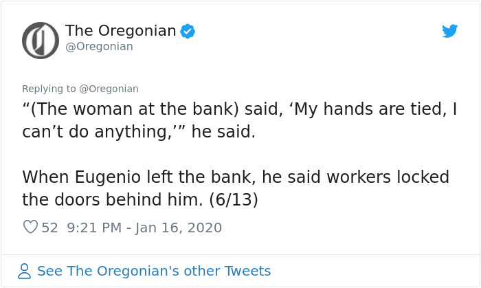 US Bank’s Mistake Leaves Guy Broke On Christmas So This Kind Employee Helps Him Out, Gets Fired For It US Bank’s Mistake Leaves Guy Broke On Christmas So This Kind Employee Helps Him Out, Gets Fired For It