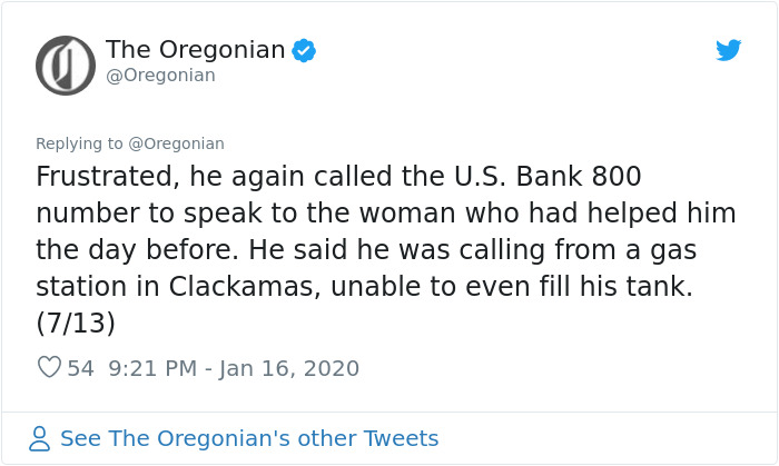 US Bank’s Mistake Leaves Guy Broke On Christmas So This Kind Employee Helps Him Out, Gets Fired For It US Bank’s Mistake Leaves Guy Broke On Christmas So This Kind Employee Helps Him Out, Gets Fired For It