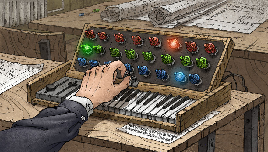 &#8220;White Noise&#8221; An Animated Project About Music