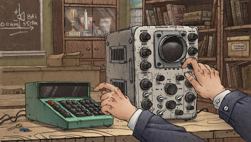 &#8220;White Noise&#8221; An Animated Project About Music