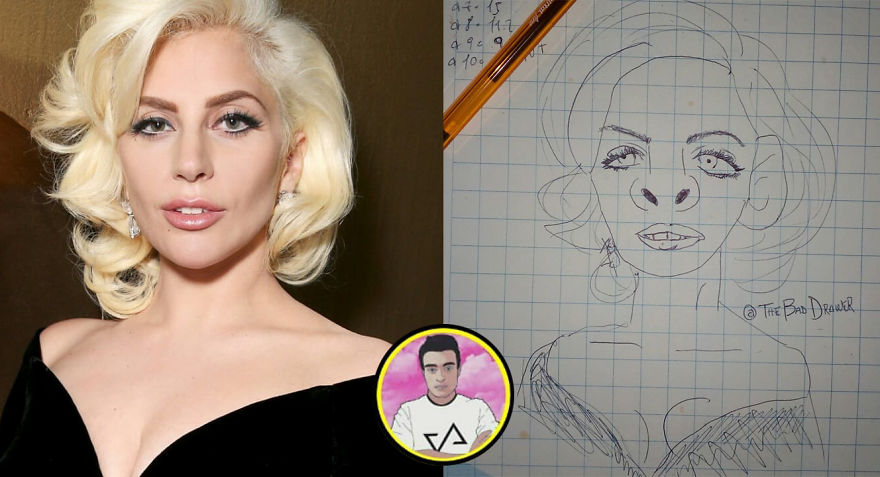 38 Funny Drawings Of Celebrities By Legendary TheBadDrawer 38 Funny Drawings Of Celebrities By Legendary TheBadDrawer