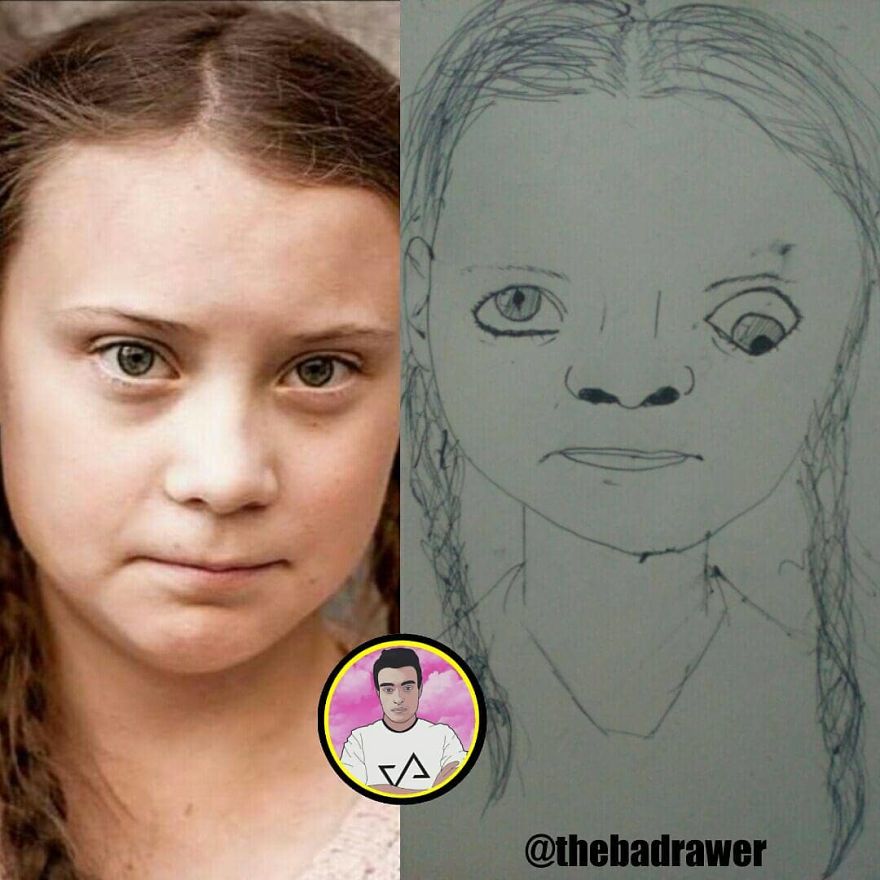 38 Funny Drawings Of Celebrities By Legendary TheBadDrawer 38 Funny Drawings Of Celebrities By Legendary TheBadDrawer