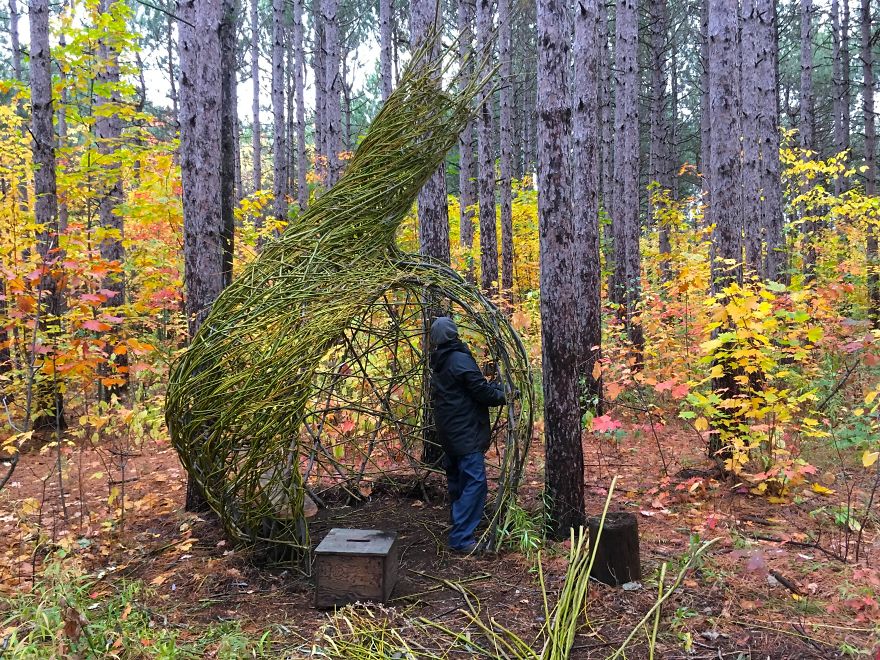 We Made An Art Installation In 5 Days During The Land Art Festival
