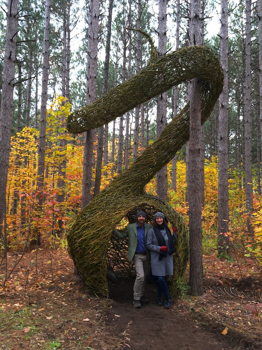 We Made An Art Installation In 5 Days During The Land Art Festival