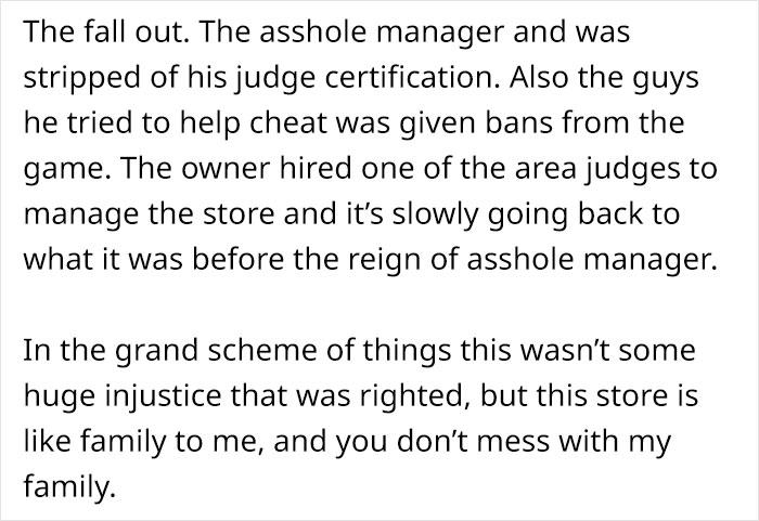 Jerk Manager Ruins People’s Beloved Game Store, Ends Up Being Exposed And Fired Jerk Manager Ruins People’s Beloved Game Store, Ends Up Being Exposed And Fired